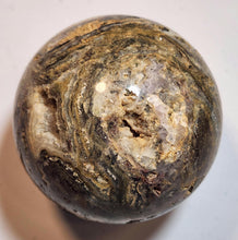 Load image into Gallery viewer, Amethyst Lace w Fluorite & Crystalline Vugs 82mm Sphere for Decor or Gift 5334