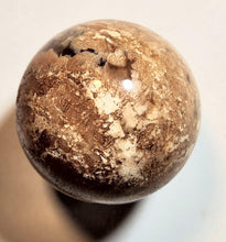 Load image into Gallery viewer, Burro Creek AZ Agate 38mm Sphere Home or Office Decor or Holiday Gift 5347