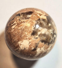 Load image into Gallery viewer, Burro Creek AZ Agate 38mm Sphere Home or Office Decor or Holiday Gift 5347