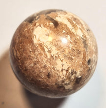 Load image into Gallery viewer, Burro Creek AZ Agate 38mm Sphere Home or Office Decor or Holiday Gift 5347
