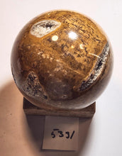 Load image into Gallery viewer, Seven Springs AZ Onyx Large 95mm Sphere Home or Office Decor Holiday Gift 5331