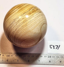 Load image into Gallery viewer, Indian Picture Jasper 95mm Sphere Holiday Gift Decor or Table Top Sculpture 5371