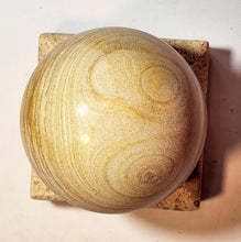 Load image into Gallery viewer, Indian Picture Jasper 95mm Sphere Holiday Gift Decor or Table Top Sculpture 5371