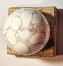 Load image into Gallery viewer, Coral Jasper 86mm Large Sphere Holiday or Christmas Gift or Home Decor 5370