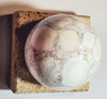 Load image into Gallery viewer, Coral Jasper 86mm Large Sphere Holiday or Christmas Gift or Home Decor 5370