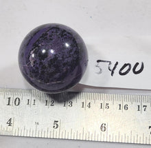 Load image into Gallery viewer, Charoite 35mm Sphere for Home or Office Interior Decor or Unique Gift 5400