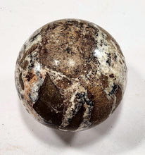 Load image into Gallery viewer, Fluorescent AZ Calcite and Hyalite 86mm Large Sphere for Collection or Gift 5384