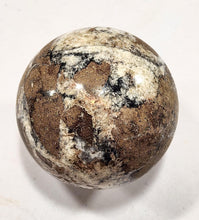 Load image into Gallery viewer, Fluorescent AZ Calcite and Hyalite 86mm Large Sphere for Collection or Gift 5384
