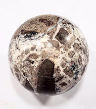 Load image into Gallery viewer, Fluorescent AZ Calcite and Hyalite 86mm Large Sphere for Collection or Gift 5384