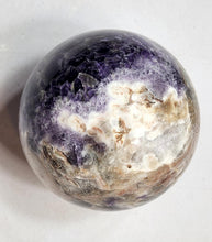 Load image into Gallery viewer, Amethyst 101mm Large Sphere for Home or Office Decor Metaphysical or Gift 5421