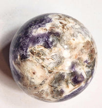 Load image into Gallery viewer, Amethyst 101mm Large Sphere for Home or Office Decor Metaphysical or Gift 5421