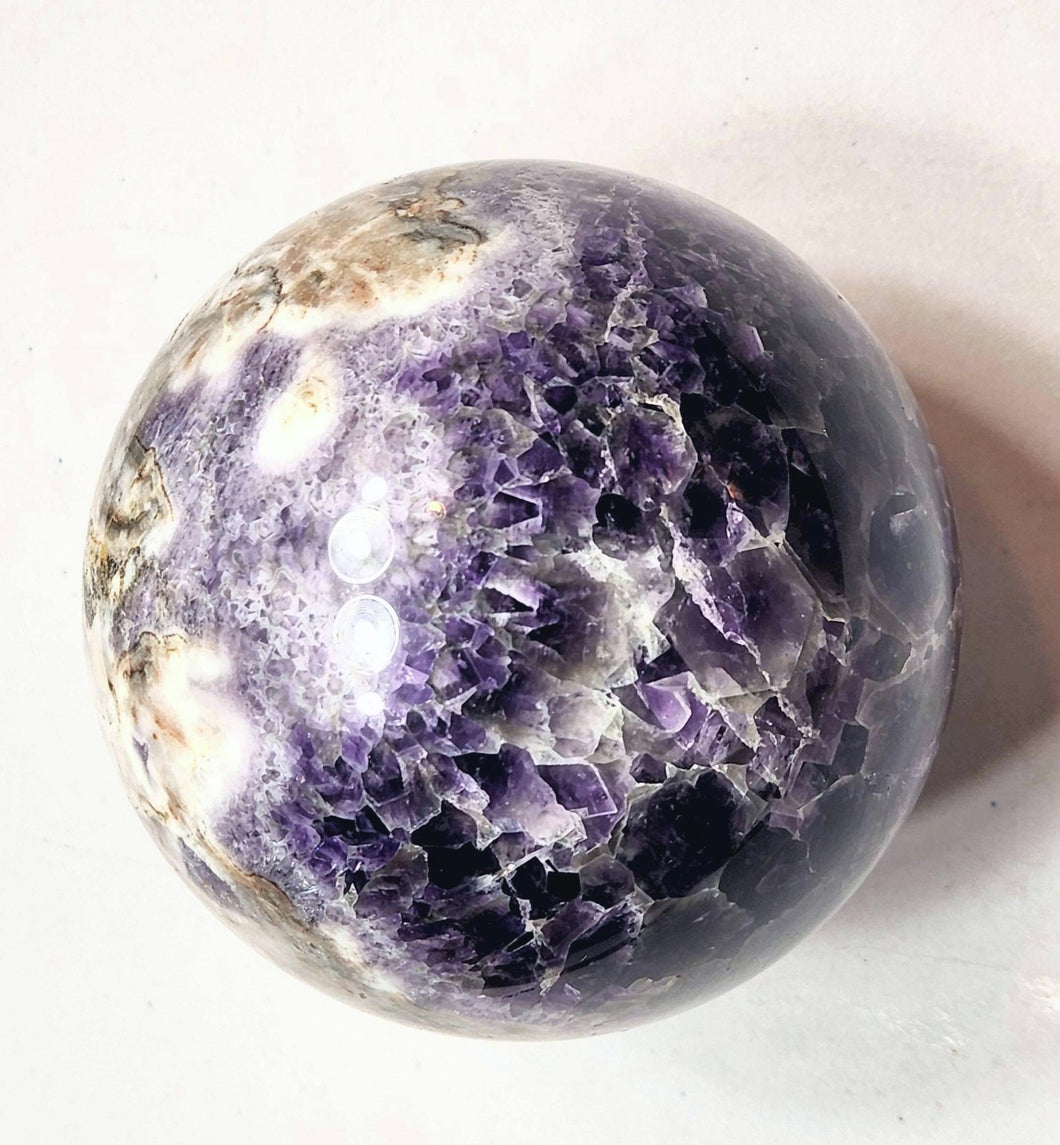 Amethyst 101mm Large Sphere for Home or Office Decor Metaphysical or Gift 5421