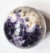 Load image into Gallery viewer, Amethyst 101mm Large Sphere for Home or Office Decor Metaphysical or Gift 5421