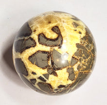 Load image into Gallery viewer, Fluorescent Septarian Nodule Large 114mm Sphere for Home or Office Decor 5417