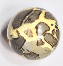 Load image into Gallery viewer, Fluorescent Septarian Nodule Large 114mm Sphere for Home or Office Decor 5417