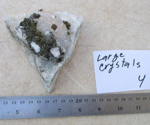 Load image into Gallery viewer, Pyrite Crystals on Quartz Crystals with some Calcite Crystals Large Specimen 4