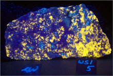 Load image into Gallery viewer, Fluorescent Large Wernerite End Cut Slab Specimen WSL5
