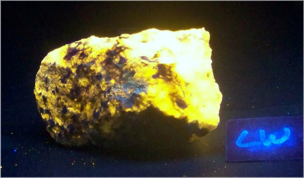 Fluorescent Wernerite Medium Specimen WSP03