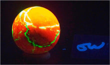 Load image into Gallery viewer, Sterling Hill Willemite &amp; Calcite 32mm Sphere – UV Bright Fluorescent 6337
