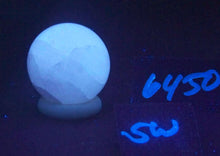 Load image into Gallery viewer, Fluorescent Calcite 32mm Sphere - Stunning SW LW Mineral - Personal Stone 6450
