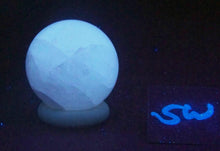 Load image into Gallery viewer, Fluorescent Calcite 32mm Sphere - Stunning SW LW Mineral - Personal Stone 6450
