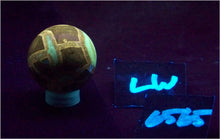 Load image into Gallery viewer, Fluorescent Septarian Nodule Piece 32mm Sphere for UV Collection or Study 6565
