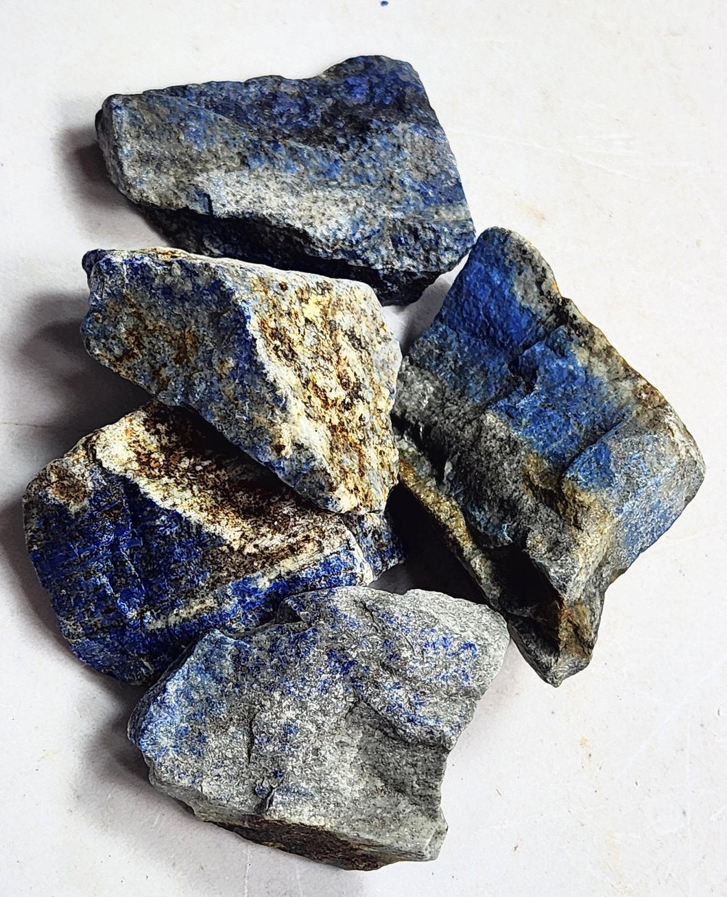 Lapis Lazuli 5 Specimens or Cutting Rough Metaphysical Healing Stones Lapis6