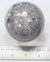 Load image into Gallery viewer, Fluorescent Yooperlite 72mm Sphere for UV Collection Great Gift 6218

