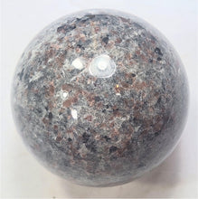 Load image into Gallery viewer, Fluorescent Yooperlite 72mm Sphere for UV Collection Great Gift 6218
