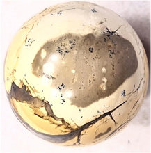 Load image into Gallery viewer, Fluorescent Chalcedony Magnesite 35mm Sphere Decor or Great Christmas Gift 6250
