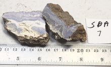 Load image into Gallery viewer, Sheep’s Bridge Purple Agate Rough – Cutting Material / Collector’s Stone SBA7
