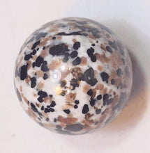 Load image into Gallery viewer, Fluorescent Reactive 32mm Willemite &amp; Calcite Sphere – Sterling Hill, NJ 6371
