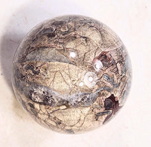Load image into Gallery viewer, Mushroom Jasper 60mm or 2-3/8&quot; Sphere - Table Top Sculpture - Home Decor 6392
