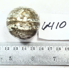 Load image into Gallery viewer, Serpentine Rare Roosevelt Lake Striped 38mm Sphere - Holiday - Christmas 6410
