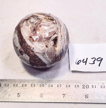 Load image into Gallery viewer, Big Horn Banded Agate 67mm Stone Sphere - Crystal Vugs -Natures Fine Art -6439
