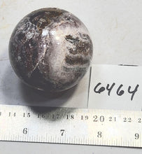 Load image into Gallery viewer, Fluorescent Fluorite/Pink Fluorite 57mm Sphere/UV Collection/Interior Decor 6464
