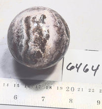 Load image into Gallery viewer, Fluorescent Fluorite/Pink Fluorite 57mm Sphere/UV Collection/Interior Decor 6464
