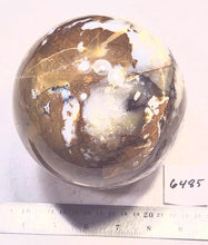 Load image into Gallery viewer, Large Polka Dot Agate 133mm Sphere Home/Office Interior Decor - Unique Gift 6485
