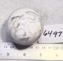 Load image into Gallery viewer, Coral Jasper 54mm Interior Decor Sphere for Home/Office - Monochrome Chic 6497
