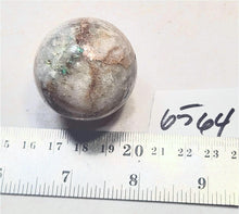 Load image into Gallery viewer, Fluorescent Fluorite 38mm Sphere for UV Collection or Interior Home Decor 6564
