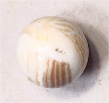 Load image into Gallery viewer, Fluorescent Montana Calcite 32mm Sphere for UV Collection Decor or Study 6571
