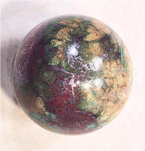 Load image into Gallery viewer, Native Copper/Cuprite/Malachite in Matrix/67mm Sphere/Home/Office/Artwork 6635
