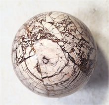 Load image into Gallery viewer, Chipboard Rhyolite 50mm Interior Decor Sphere for Home or Office/Artwork 6642
