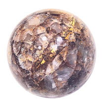 Load image into Gallery viewer, Fluorite Spectrum Mine AZ 60mm Decor Sphere - Blue UV Glow- Holiday Gift - 6425
