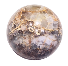 Load image into Gallery viewer, Fluorite Spectrum Mine AZ 60mm Decor Sphere - Blue UV Glow- Holiday Gift - 6425
