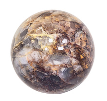 Load image into Gallery viewer, Fluorite Spectrum Mine AZ 60mm Decor Sphere - Blue UV Glow- Holiday Gift - 6425
