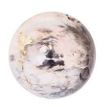 Load image into Gallery viewer, Fluorescent Petrified Wood w Crystal Vugs 89mm Sphere for UV Collection 6552
