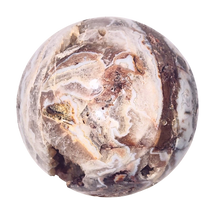 Load image into Gallery viewer, Big Horn Banded Agate 67mm Stone Sphere - Crystal Vugs -Natures Fine Art -6439
