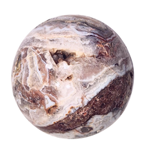 Load image into Gallery viewer, Big Horn Banded Agate 67mm Stone Sphere - Crystal Vugs -Natures Fine Art -6439

