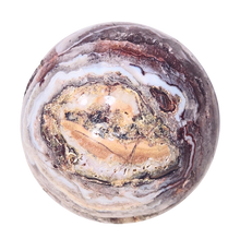Load image into Gallery viewer, Big Horn Banded Agate 67mm Stone Sphere - Crystal Vugs -Natures Fine Art -6439
